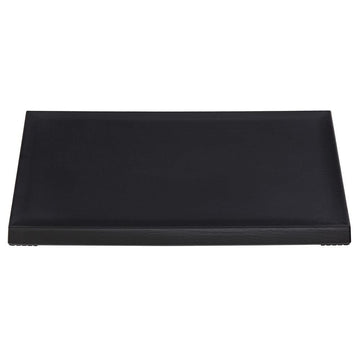 Cerve Collection Black Melamine Replacement Top for Rectangular Riser - 10 1/2"L x 6 2/5"W by HUBERT – Melamine, Black, Model 98771