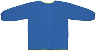 Chenille Kraft CK-520802 Creativity Street Sleeve Art Smock, 0.38" Height, 9" Wide, 6.25" Length, Long, Blue