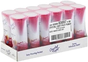 Crystal Light Fruit Punch Drink Mix, 2.04 Ounce - 12 per case.