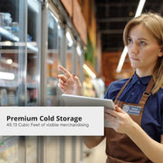 Traulsen (2) Glass Doors / Silver / 45.13 cubic_feet Refrigerators