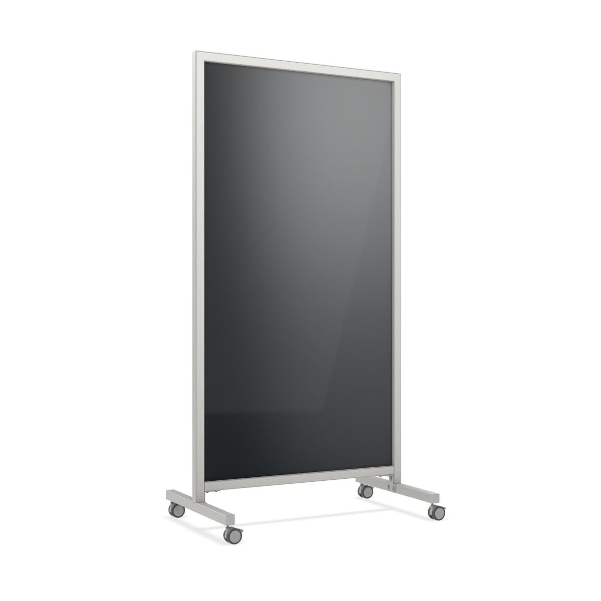 Ghent Black / 75" H x 38" W / Modern Dry Erase Boards