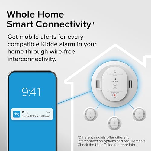 Kidde Hardwired / Smoke Detector / 5 Inches Smoke Detectors & Fire Alarms