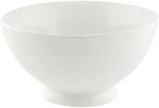 10 Strawberry Street Whittier 4.75"/9 Oz Footed Rice Bowl, Set of 6, White
