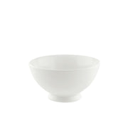 Whittier 4.75"/9 Oz Footed Rice Bowl by 10 Strawberry Street – 5", 9.0 ounces, Porcelain, White, Model WTR-5FTDBWL