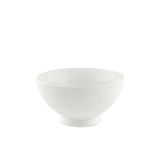 Whittier 4.75"/9 Oz Footed Rice Bowl by 10 Strawberry Street – 5", 9.0 ounces, Porcelain, White, Model WTR-5FTDBWL