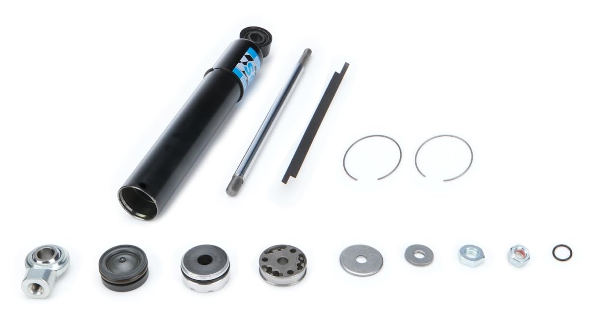 BIL33-345673 Universal Shock with SG2 Monotube Unassembled Linear Steel - Black Paint by Bilstein – 36mm