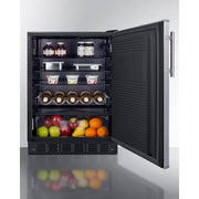 Summit Appliance Right Hand Door / Silver / 5.1 cubic_feet Categories