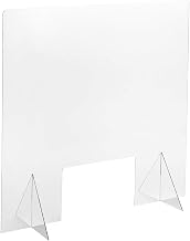 American Metalcraft PGSW40 Self Standing Guard w/Window, Acrylic, 40" x 32", Clear