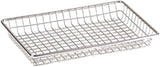 G.E.T. 4-835812 Stackable S/S 12" x 8" x 1.5" Serving Basket - 12 / CS