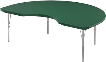 Correll Plastic Top Activity Tables with Green Finish AR4872-KID-29-14