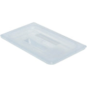 Translucent 1/4-Size Food Pan Cover with Handle by Cambro – Plastic, Translucent, Pack of 6, Model 40PPCH190