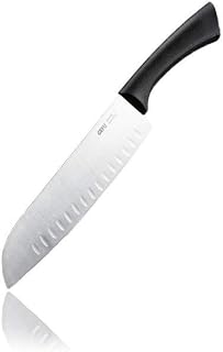 GEFU Santoku Knife Senso, Blade, Cooking Knife, Kitchen, Fluted Edge, 13890