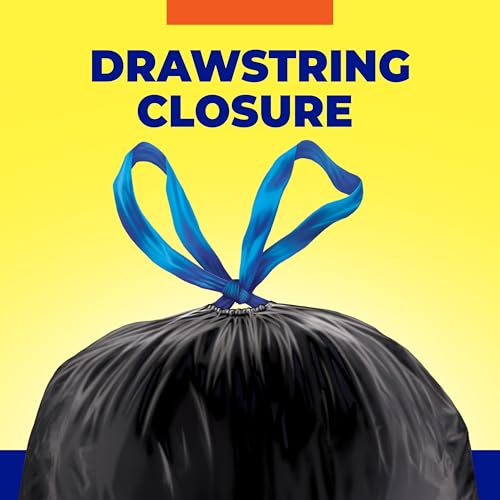 Hefty Extra Large (39 Gallon ) / 40 Count (Pack of 1) / Black Trash Bags