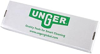 UNGER RG250 ErgoTec Soft Rubber Squeegee Blade, 10" Length (Box of 144)