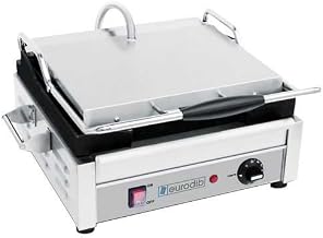 Eurodib (SFE02345-240) - 16" Grooved Full-Top Panini Grill