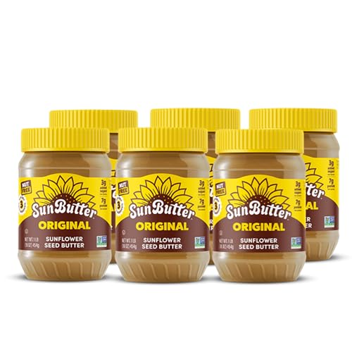 SunButter Original Regular / 16 Ounce (Pack of 6) / 6 Butter