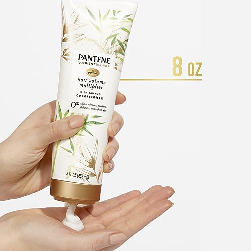 Pantene 8 Fl Oz (Pack of 1) / Volumizing conditioner / B0B94XHY3G Conditioners