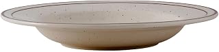 Tuxton China TBS-003 Soup Bowl, 9 oz., 8-3/4" Dia., Round, Rimmed, Microwave & Dishwasher Safe, Oven Proof, Fully vitrified, Lead-Free, Ceramic, Bahamas, Case of 24