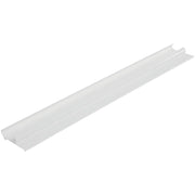Double Wire Ticket Molding White Plastic - 29 1/2" L x 1 1/4" H by HUBERT – Plastic, White, Model 76290-WHITE