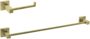 Isla 2-Pc Stainless Steel Hardware Set in Gold