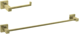 Isla 2-Pc Stainless Steel Hardware Set in Gold