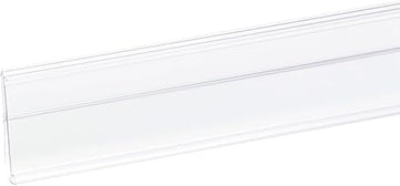Kost Klip ClearVision Flex Channel Clear PVC Clip-in Ticket Molding - 47 5/8" L