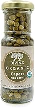 Divina Organic Capers, 3.5 Ounce (Pack of 12)