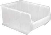 Quantum Storage Systems, QUS955CL, Bin, 23-7/8 In. L, 18-1/4 In. W, 12 In. H,Clear