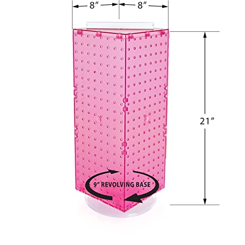 Azar Displays Pegboard Only / Pink / Small Display Racks