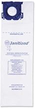 AllStar Javelin 12 Series Micron Filter 3-Ply Janitized Plus Vacuum Cleaner Bags w/Plastic Clip1 Case Lot - 100 Individual Bags - OEM: 5300***Includes