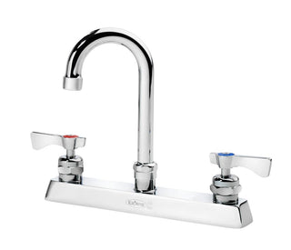 Royal Series 8" Center Deck Mount Faucet by Krowne – 17"L x 14"W x 8"H, Brass, Model 15-525L