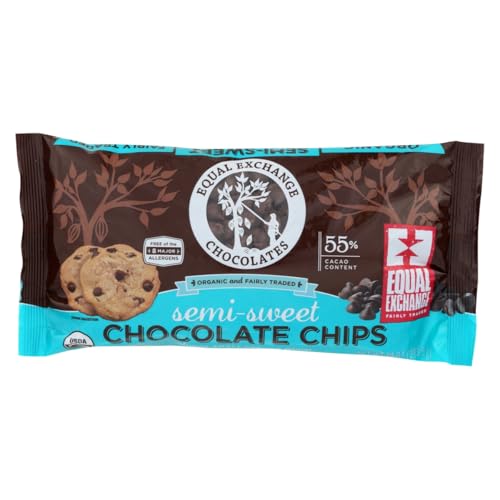 Equal Exchange Semi-Sweet / 10 Ounce (Pack of 12) / 12 Candy & Chocolate Bars