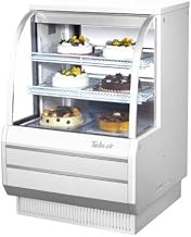 Turbo Air 36.5in Refrigerated Bakery Display Case Cooler Curved Glass