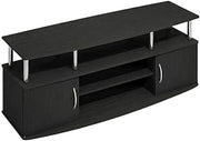 Furnifact Brown Large Entertainment Center, TV Stand with Spacious Storage, Modern Design, Durable Material, Space-Saving Style