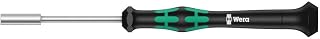 Wera 05118124001 Kraftform Micro 2069 Nutspinner Electronics Precision Screwdriver, 5mm Head, 60mm Blade Length