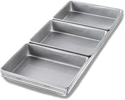 Chicago Metallic Cinnamon/Package Roll Pan Set, 3-pan