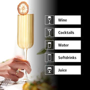 Libbey 7.5 Ounces / Transparent / Modern Champagne Glasses