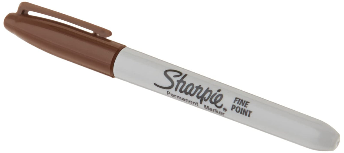 Sharpie 2 / 1 Count (Pack of 2) / Brown Permanent Markers