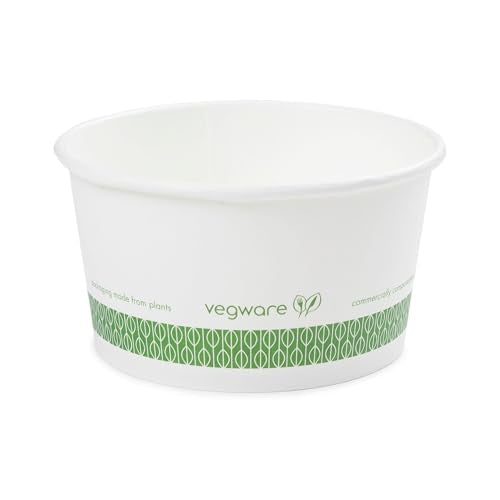 Vegware 12oz / White / Container Food Storage Containers