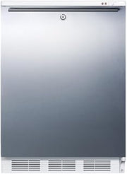 ACCUCOLD 24” Freezer, 3.5 cu.ft. Capacity, Undercounter, Built-in, Commercial, -25°C Storage, General Purpose, Stainless Steel - VT65MLBISSHH
