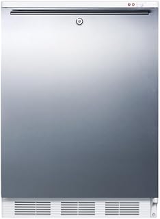 ACCUCOLD 24” Freezer, 3.5 cu.ft. Capacity, Undercounter, Built-in, Commercial, -25°C Storage, General Purpose, Stainless Steel - VT65MLBISSHH