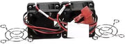 Fits Ovention OD4020-24HSS DC 24V 0.09A Fan Set Kit, 40MM