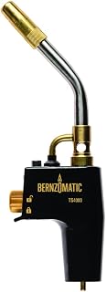 Bernzomatic TS4000 Trigger Start Torch 361524 (TS4000 Torch) | Hand Torch for Kitchen Cooking, Weed Burner, Welding & Soldering | MAPP Gas Compatible | Fits Propane Tank