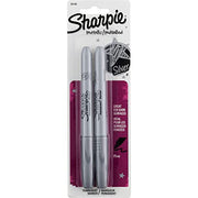 Sharpie 1 Count (Pack of 12) / Fine,Permanent / Silver Permanent Markers