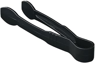 Hubert Flat Plastic Serving Tongs - 9"L