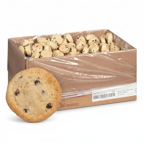 Otis Spunkmeyer Chocolate Chip / 0 Ounce (Pack of 320) / Brown, Yellow, Golden Cookie Dough