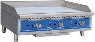 Globe GG36TG 36" Thermostatic Gas Griddle, Metallic