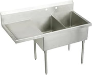 Elkay WNSF8254L2 Commercial Sink, Lustrous Satin Finish