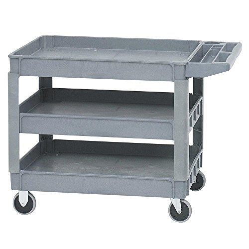 HUBERT Small Cart / Gray / 1 Utility Carts