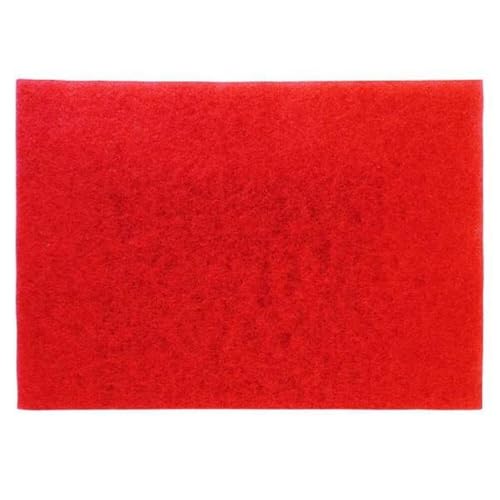 3M 32" x 14" / Red / 1 Floor Machine Pads